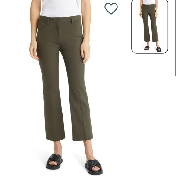 Theory Olive Green Pants